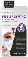 Produktbild von Skin Republic Bubble Purify Charcoal Face Mask Beutel