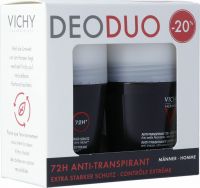 Produktbild von Vichy DeoDuo Homme Anti-Transpirant 72H Extra Starker Schutz Roll-On 2x 50ml