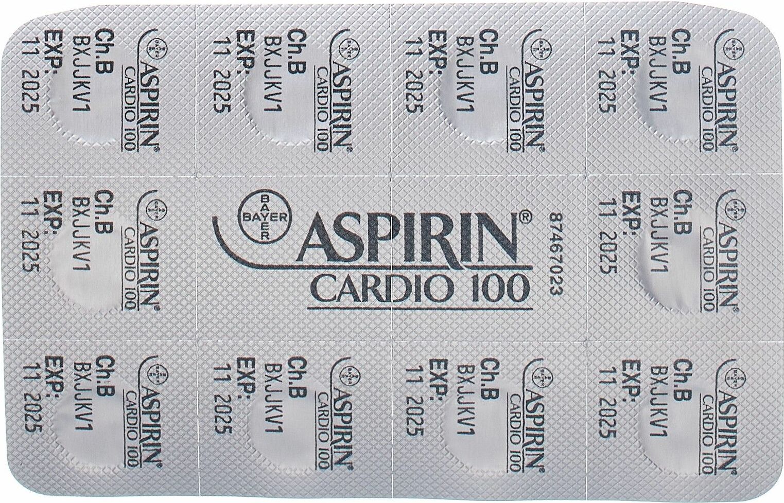 Aspirin Cardio 100 Filmtabletten 100mg 98 Stück in der Adler Apotheke