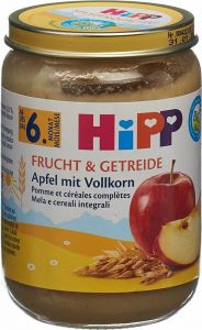 Produktbild von Hipp Bio Vielkorn-apfel-brei Glas 190g
