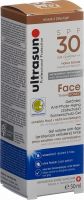 Produktbild von Ultrasun Sonnenschutz-Gel Gesicht getönt Honey SPF 30 50ml