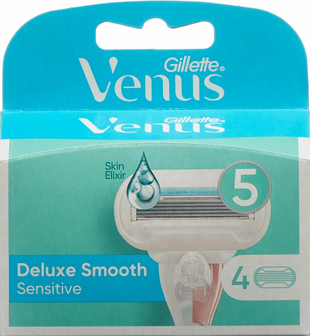 Gillette Venus Deluxe Smooth Blades Sensitive 4 pieces in der Adler
