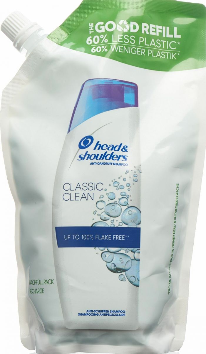 Head & Shoulders AntiDandruff Shampoo Classic Clean Refill 480ml in der Adler Apotheke