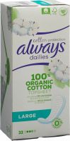 Product picture of Always Panty liner Cotton Protection large 32 pieces