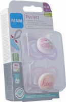 Produktbild von Mam Perfect Nuggi Sili 16-36m Girl 2 Stück
