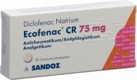 Produktbild von Ecofenac CR Tabletten 75mg 20 Stück