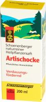 Produktbild von Schönenberger Artischocken Saft 200ml