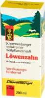 Immagine del prodotto Schönenberger Succo di dente di leone 200ml