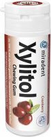 Produktbild von Miradent Xylitol Zahnpflege Kaugummi Cran 30 Stück