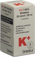 Produktbild von Kcl 7.45% Sintetica 20 Mmol/20ml Vial 20ml