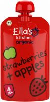 Produktbild von Ella's Kitchen Erdbeeren Aepfel Bio Beutel 120g