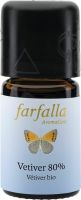Produktbild von Farfalla Vetiver 80% Ätherisches Öl Bio Flasche 5ml