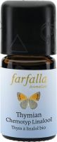 Produktbild von Farfalla Thymian Linalol Ätherisches Öl Kba Flasche 5ml