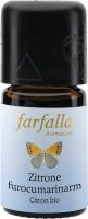 Produktbild von Farfalla Zitrone Ätherisches Öl Bio Furocumarinarm 5ml