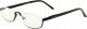 Produktbild von Nicole Diem Lesebrille Twist Around Schwarz 3.5