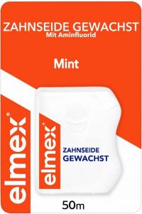 Product picture of Elmex dental floss 50m waxed mint