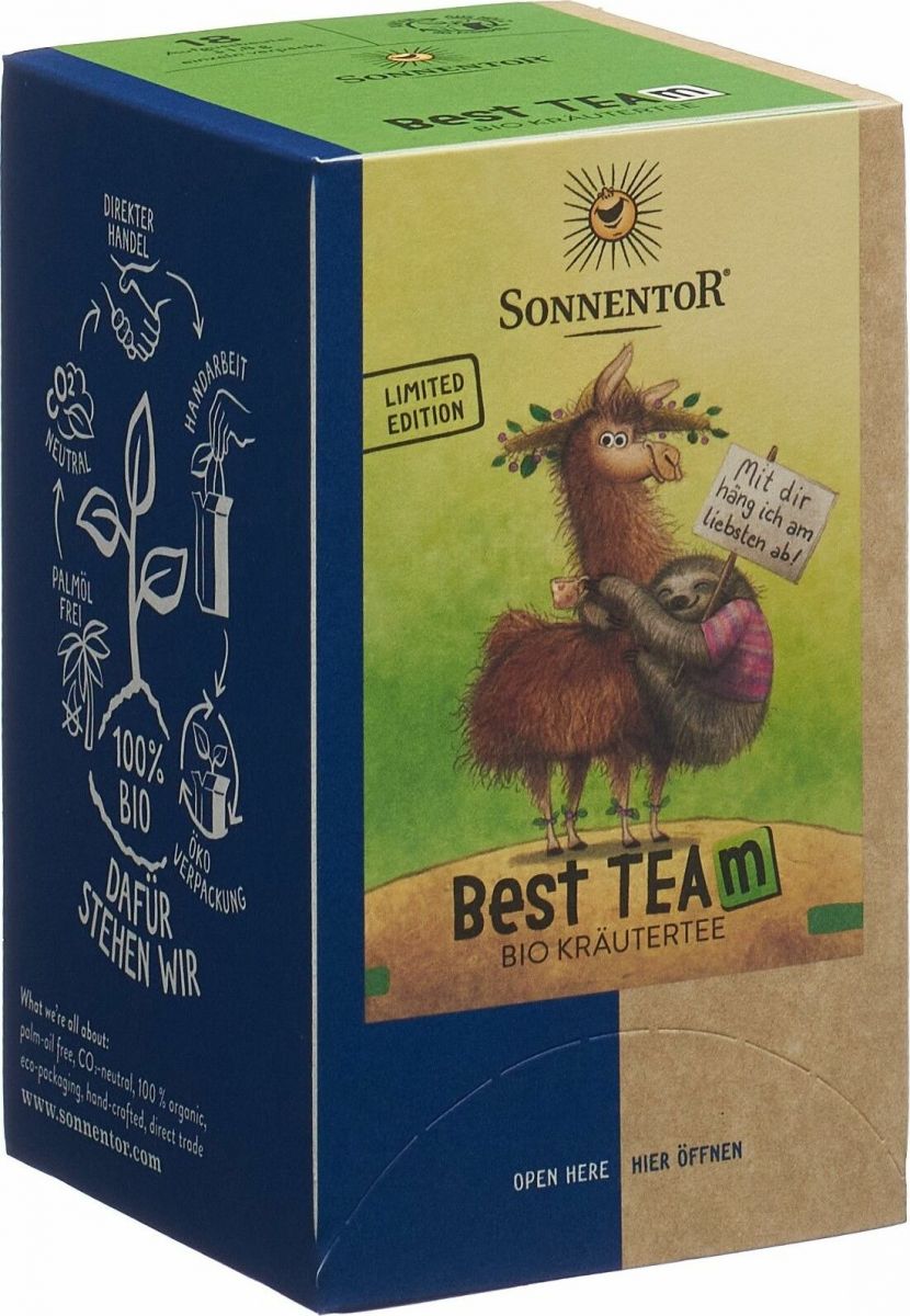Sonnentor Best Team Tee Beutel 18 Stück in der Adler Apotheke