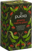 Produktbild von Pukka Ginseng Matcha Green Tee Bio Beutel 20 Stück