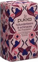Produktbild von Pukka Holunderbeere & Echinacea Tee Bio Beutel 20 Stück