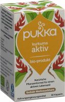 Produktbild von Pukka Kurkuma Aktiv Kapseln Bio Dose 30 Stück