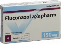 Produktbild von Fluconazol Axapharm Kapseln 150mg 4 Stück