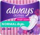 Product picture of Always Panty liner Singles To Go Odourless 20 pieces