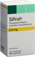 Produktbild von Sifrol Tabletten 0.5mg 100 Stück