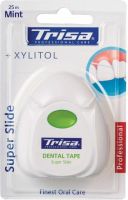 Product picture of Trisa Super Tape Zahnseide 25m Mint Fluor