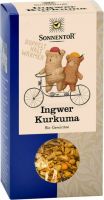 Produktbild von Sonnentor Ingwer Kurkuma Tee Offen 120g