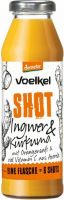 Produktbild von Voelkel Shot Ingwer & Kurkuma Flasche 280ml