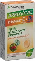Product picture of Arkovital Vitamin C + D3 Brausetabletten 20 Stück