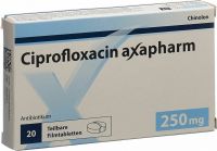 Immagine del prodotto Ciprofloxacin Axapharm Filmtabletten 250mg 20 Stück