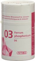 Produktbild von Phytomed Schüssler Nr. 3 Ferr Phos Tabletten D 6 100g