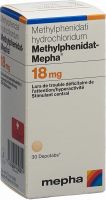 Image du produit Methylphenidat Mepha Depotabs 18mg Dose 30 Stück
