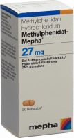 Image du produit Methylphenidat Mepha Depotabs 27mg Dose 30 Stück