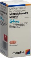 Image du produit Methylphenidat Mepha Depotabs 54mg Dose 30 Stück