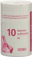 Produktbild von Phytomed Schüssler Nr. 10 Natr Sulf Tabletten D 6 100g