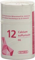 Produktbild von Phytomed Schüssler Nr. 12 Calc Sul Tabletten D 6 100g
