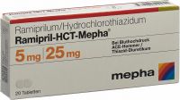 Immagine del prodotto Ramipril-hct Mepha Tabletten 5/25 20 Stück