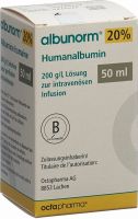 Produktbild von Albunorm 20% 10g/50ml 50ml Glasflasche