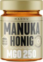 Produktbild von Madhu Honey Manuka Honig MGO250 Glas 250g