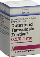 Produktbild von Dutasterid Tamsulosin Zentiva 0.5/0.4mg Flasche 7 Stück
