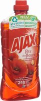 Produktbild von Ajax Blütenfest Allzweckr Liquid Rote Blumen 1L