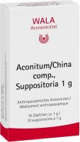 Produktbild von Wala Aconitum/china Comp Zäpfchen 1g 10 Stück