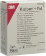 Product picture of 3M Medipore + Pad 10x10cm / Wundkissen 5x5.5cm 25 Stück