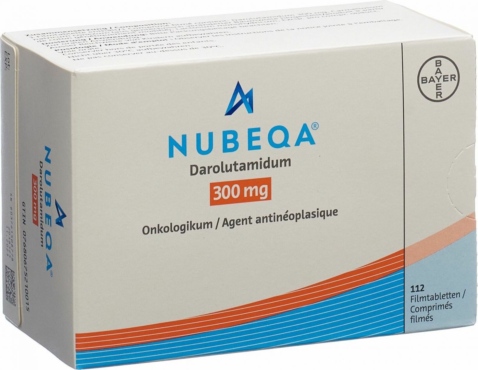 Nubeqa Filmtabletten 300mg 112 Stück in der Adler Apotheke