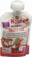 Produktbild von Holle Fruity Fox Apfel Banane&beer Joghurt 85g