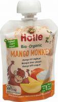 Produktbild von Holle Mango Monkey Pouchy Mango mit Joghurt 85g