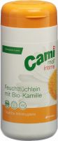 Product picture of Cami Moll Intime Feuchttücher Nf Dose 100 Stück