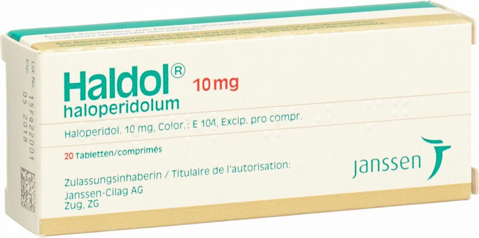 Haldol Tabletten 10mg 20 Stück in der Adler Apotheke